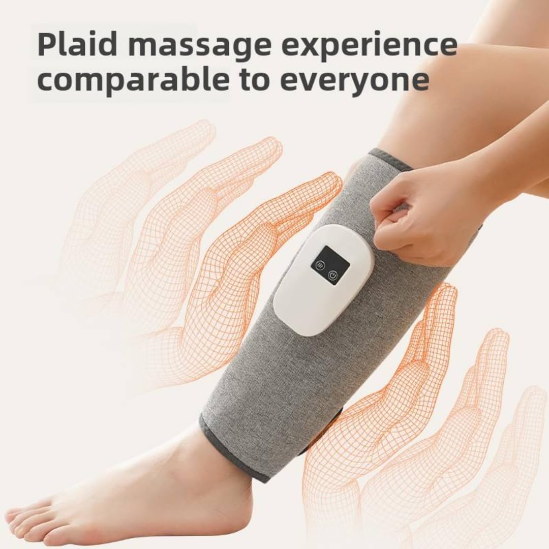 Calf Massager Daily Use Leg Massager for Sore Muscle Hand Like Massage with Air Compression Improve Blood Circulation & Relieve Pain (Calf Massager)