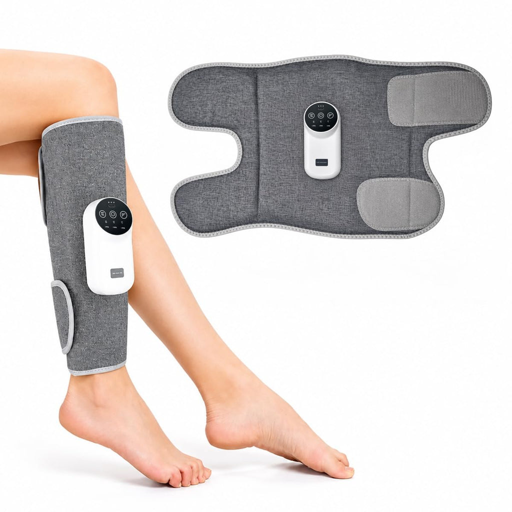 Calf Massager Daily Use Leg Massager for Sore Muscle Hand Like Massage with Air Compression Improve Blood Circulation & Relieve Pain (Calf Massager)